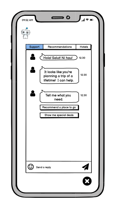 Chatbot mobile